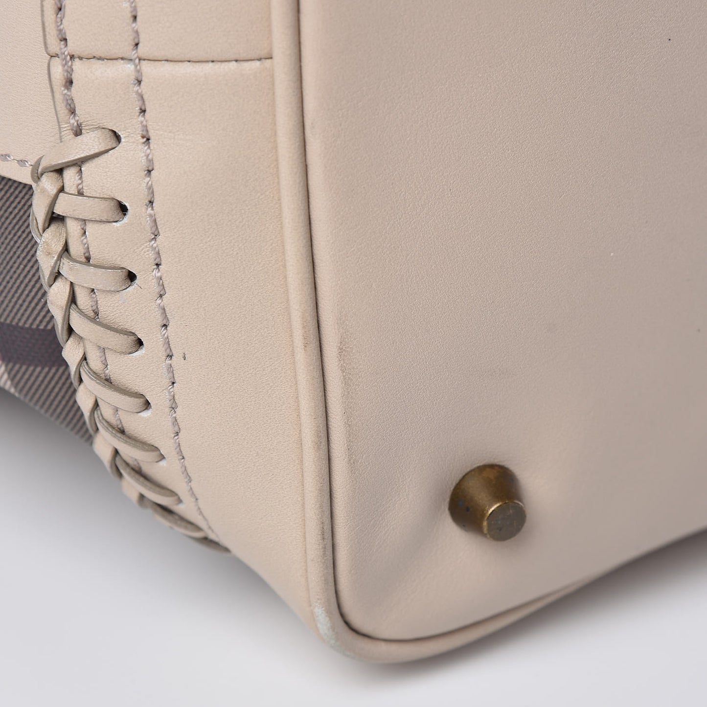 Smoked Check Medium Ellers Tote Trench
