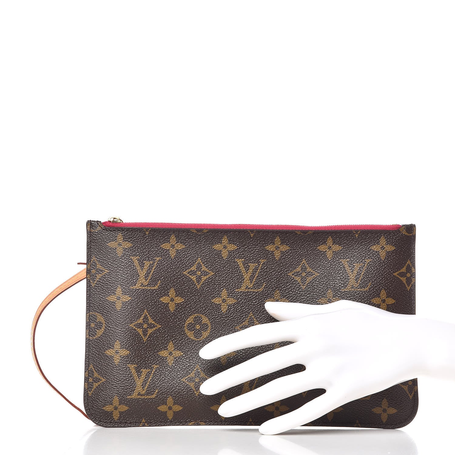 Louis Vuitton Monogram Neverfull MM GM Pochette Pivoine 2 of 8