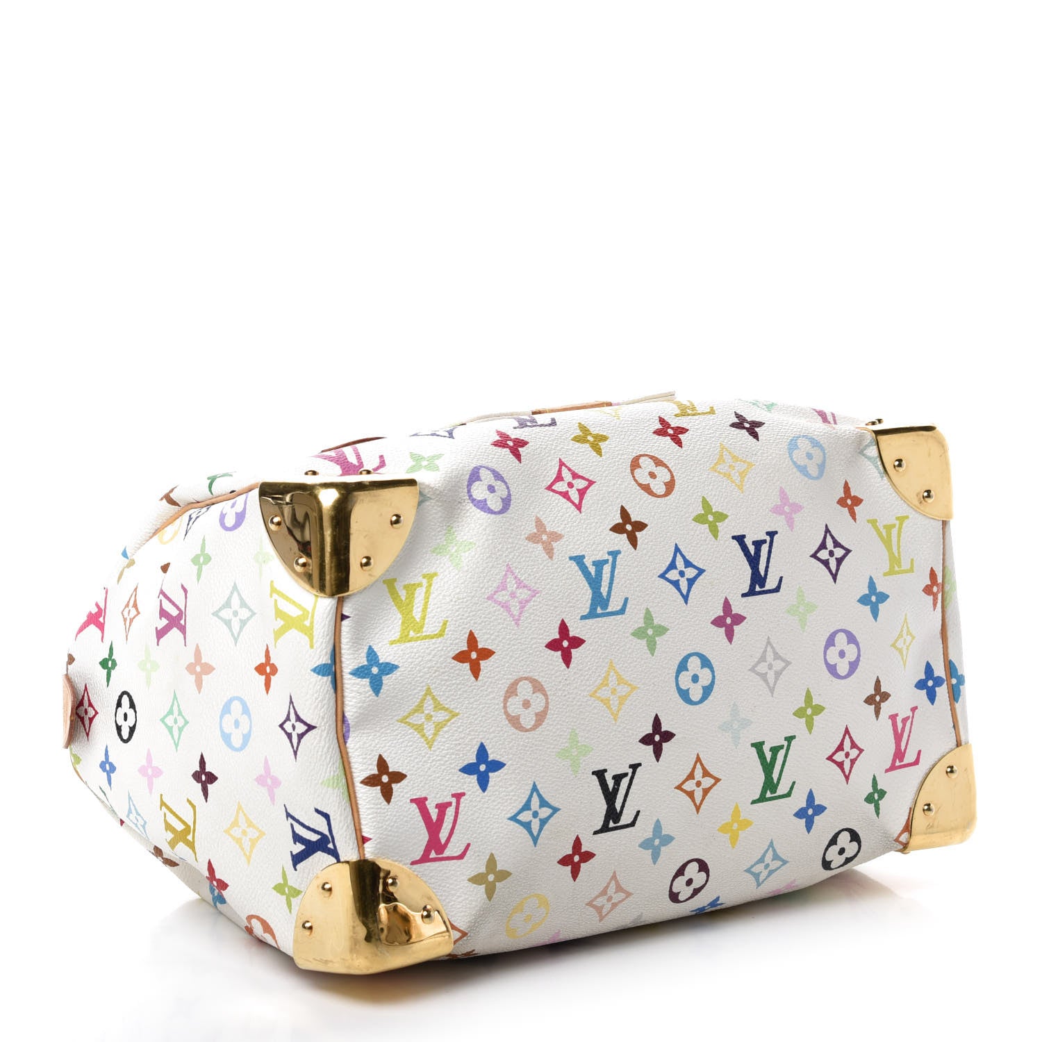 Louis Vuitton Monogram Multicolor Speedy 30 White 4 of 14
