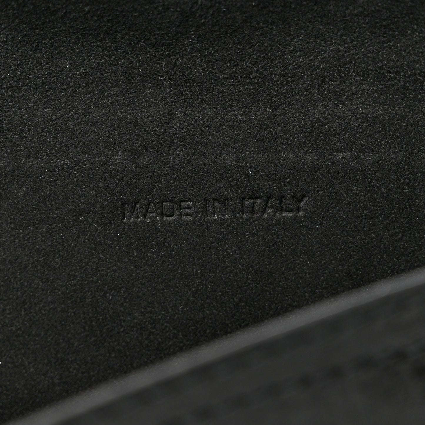 Crinkled Lambskin 135mm Saddle Belt Black