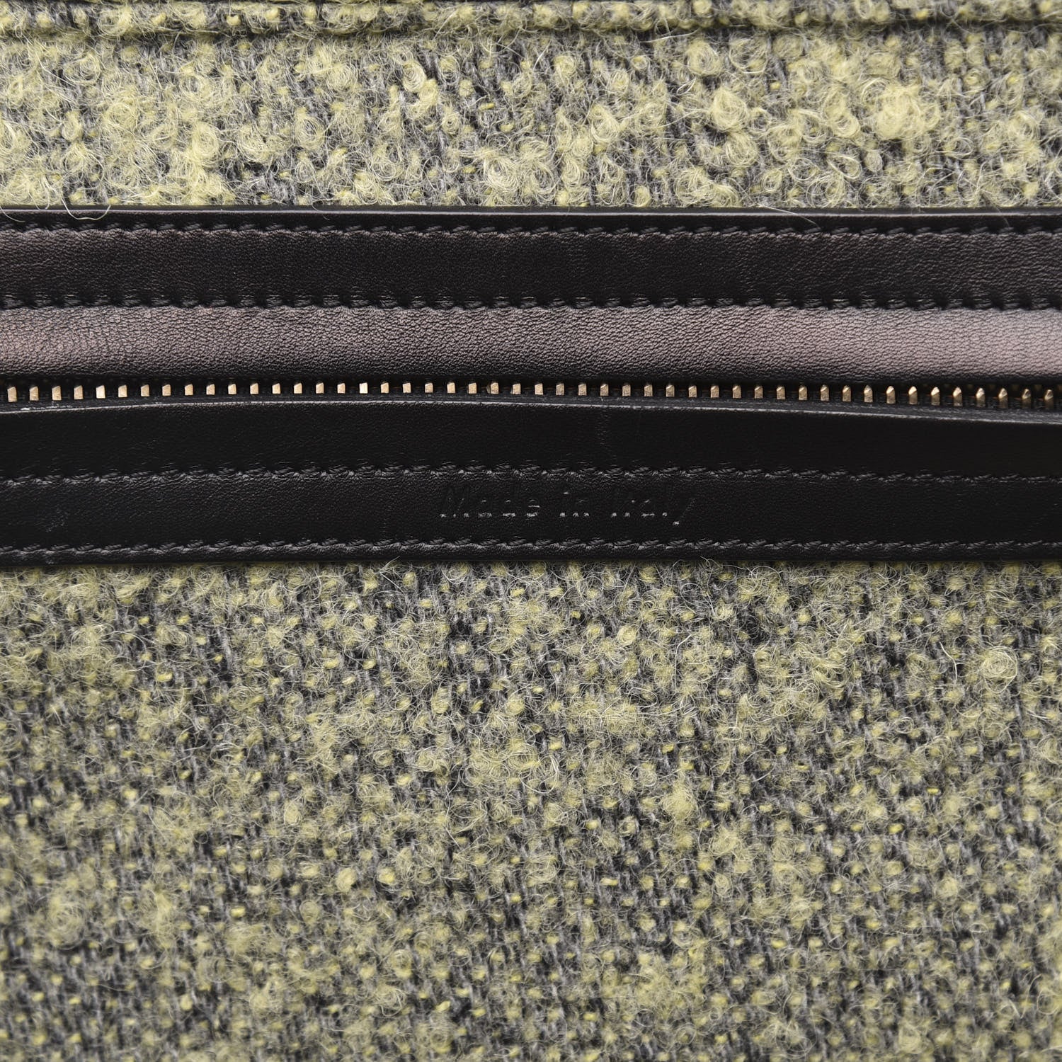 Celine Felt Medium Phantom Luggage Yellow Grey 11 of 11