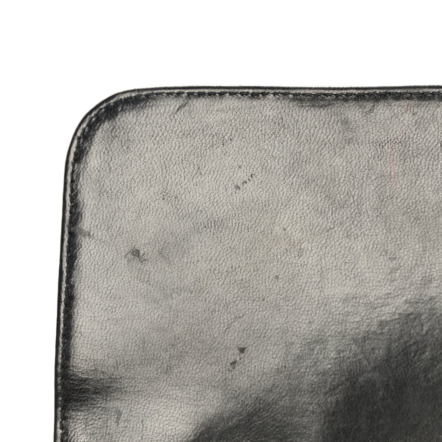 Lambskin Quilted Medium Single Flap Black