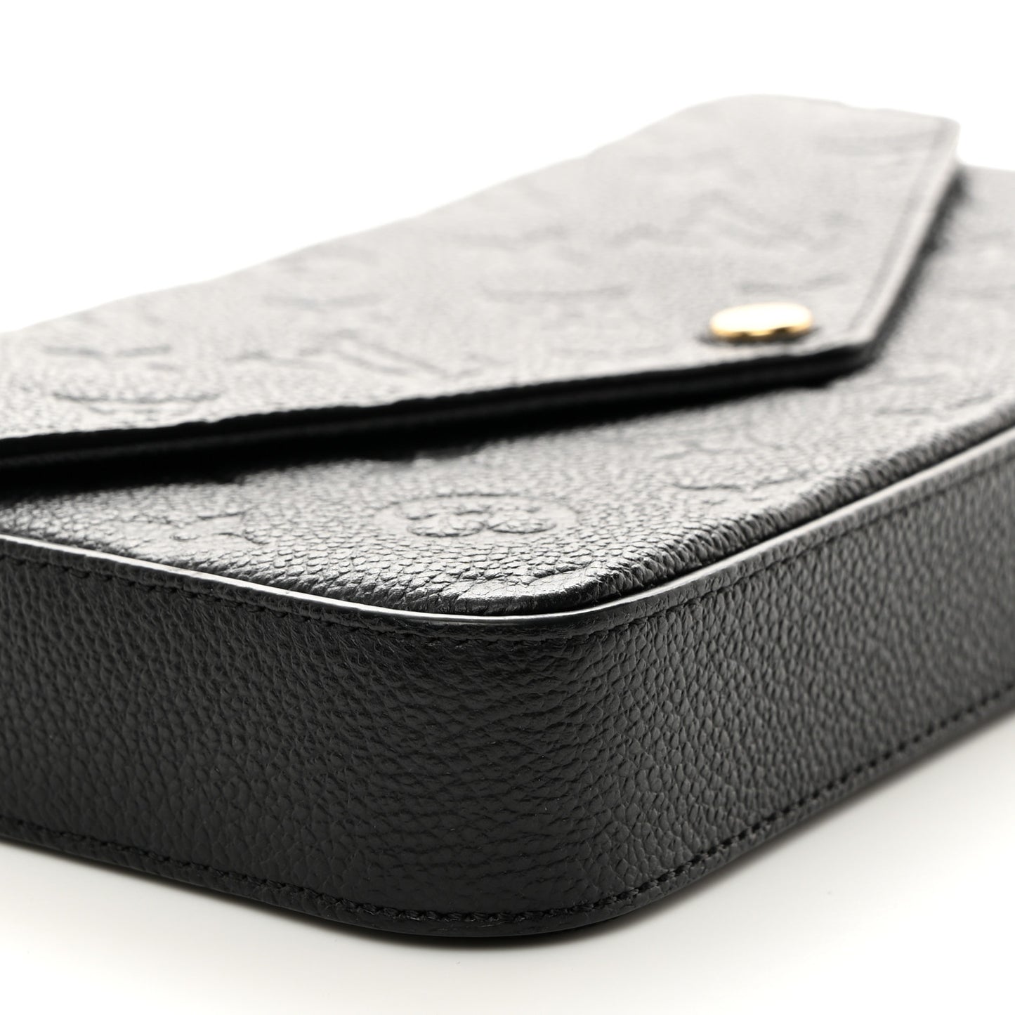 Empreinte Pochette Felicie Chain Wallet Black