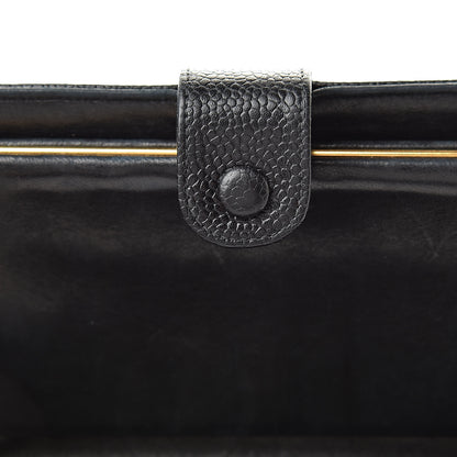 Chanel Caviar Timeless CC French Wallet Black 10 of 14