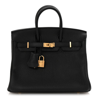 Hermes Togo Birkin 25 Black 1 of 11