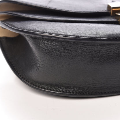 Chloe Calfskin Mini Georgia Crossbody Bag Black 8 of 16