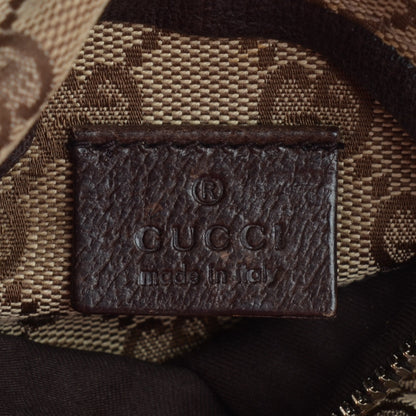 Gucci Monogram Web Belt Bag Dark Brown 6 of 7