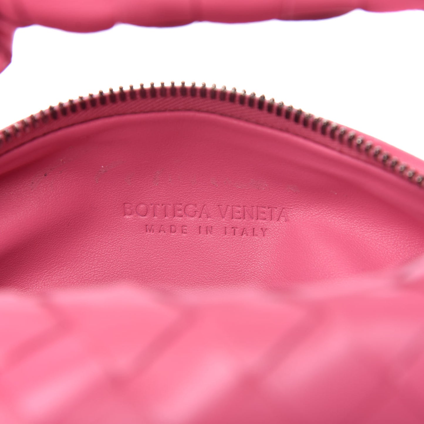 Nappa Intrecciato Mini Jodie Pink