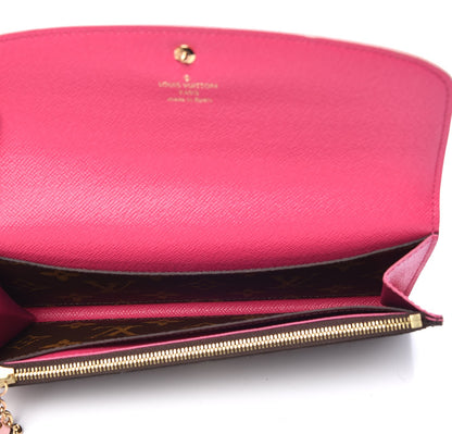 Louis Vuitton Monogram Bloom Flower Emilie Wallet 5 of 7