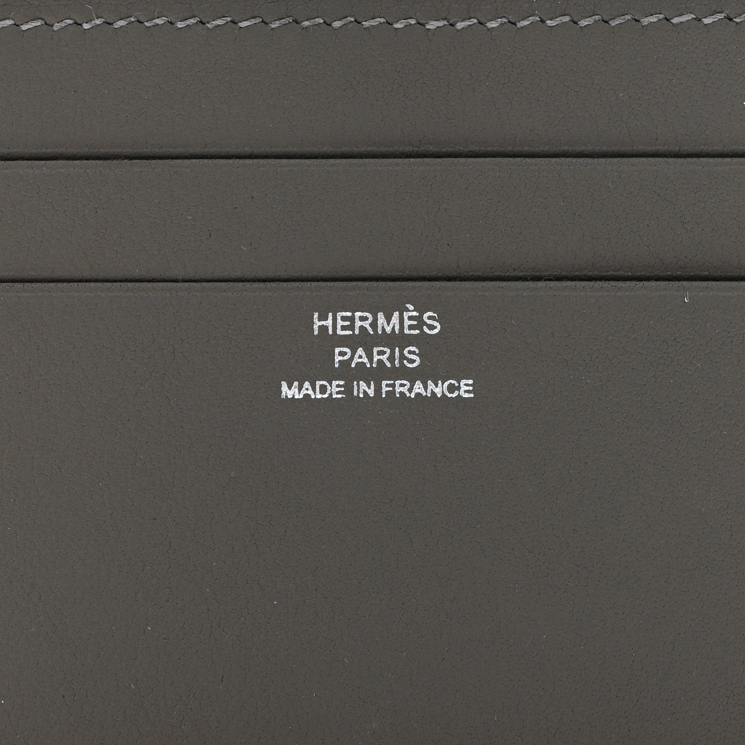 Hermes Swift Citizen Twill Card Case Gris Meyer 7 of 8