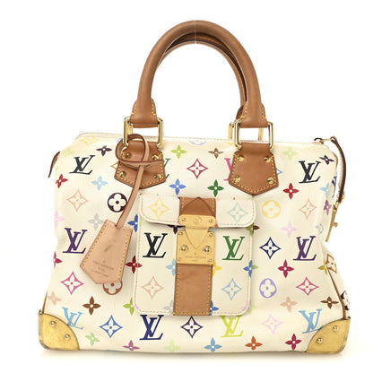 Louis Vuitton Monogram Multicolor Speedy 30 White 1 of 10