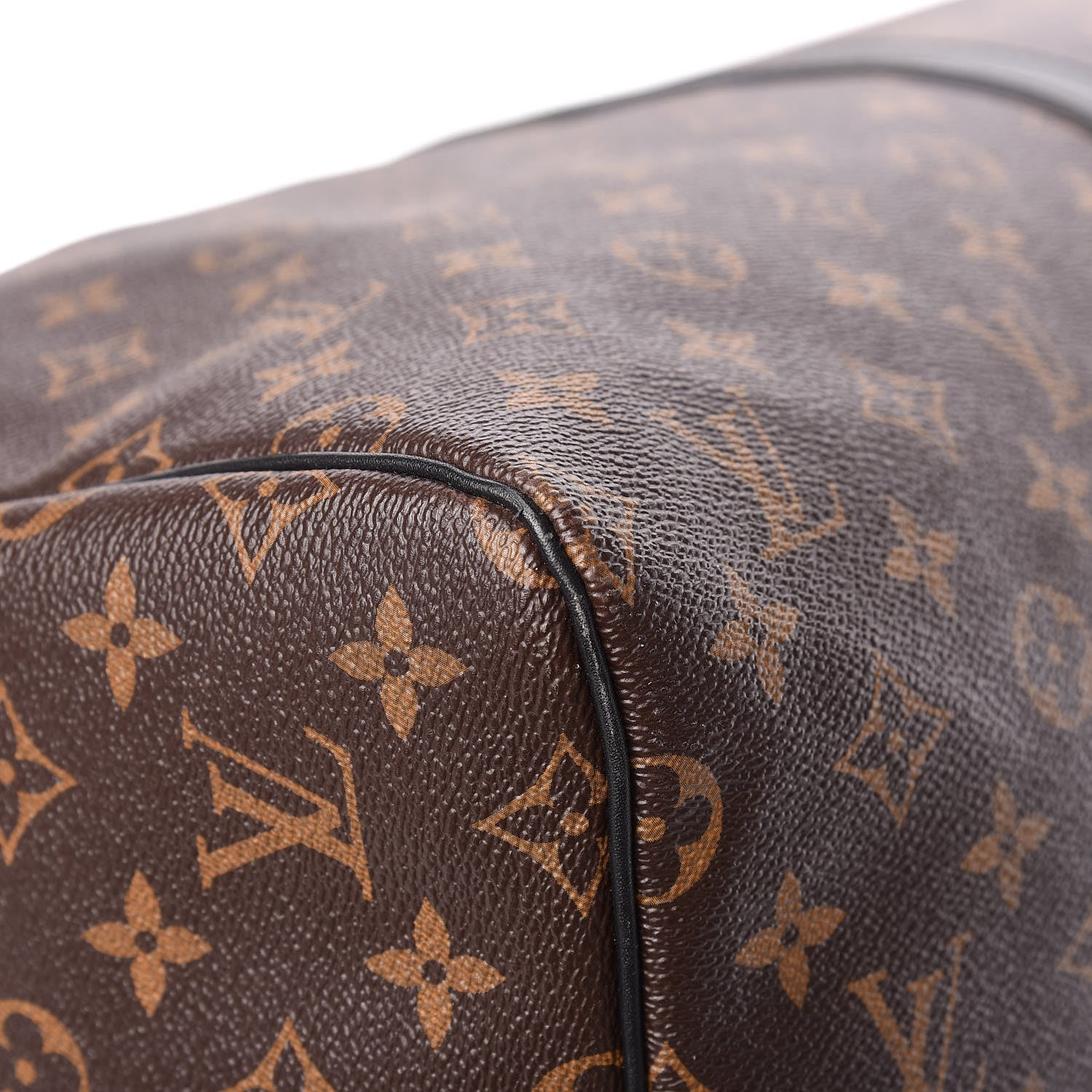 Louis Vuitton Monogram Macassar Keepall Bandouliere 55 9 of 12
