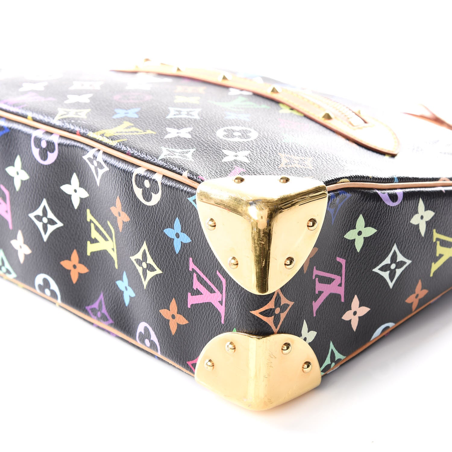 Louis Vuitton Monogram Multicolor Boulogne Black 6 of 10