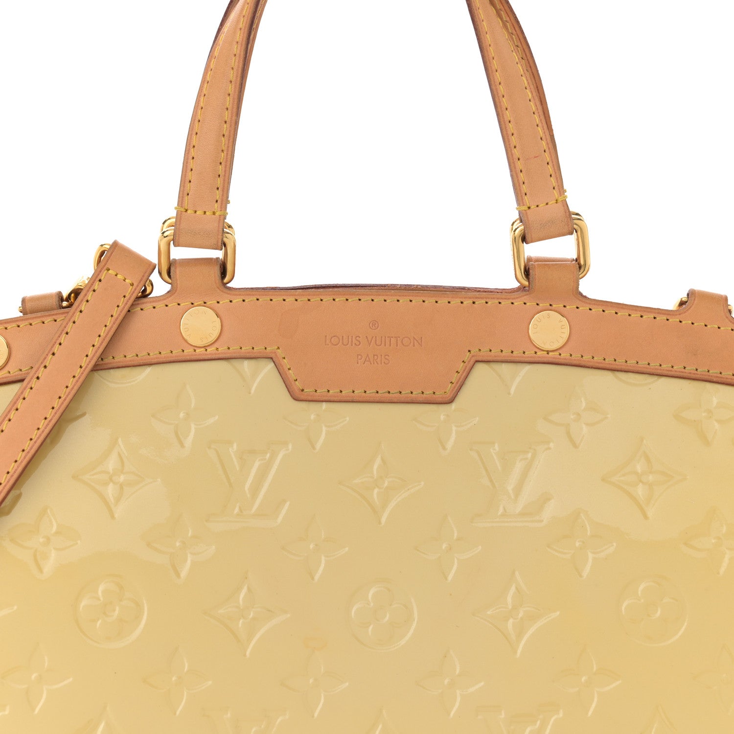Louis Vuitton Vernis Brea MM Blanc Corail 7 of 15