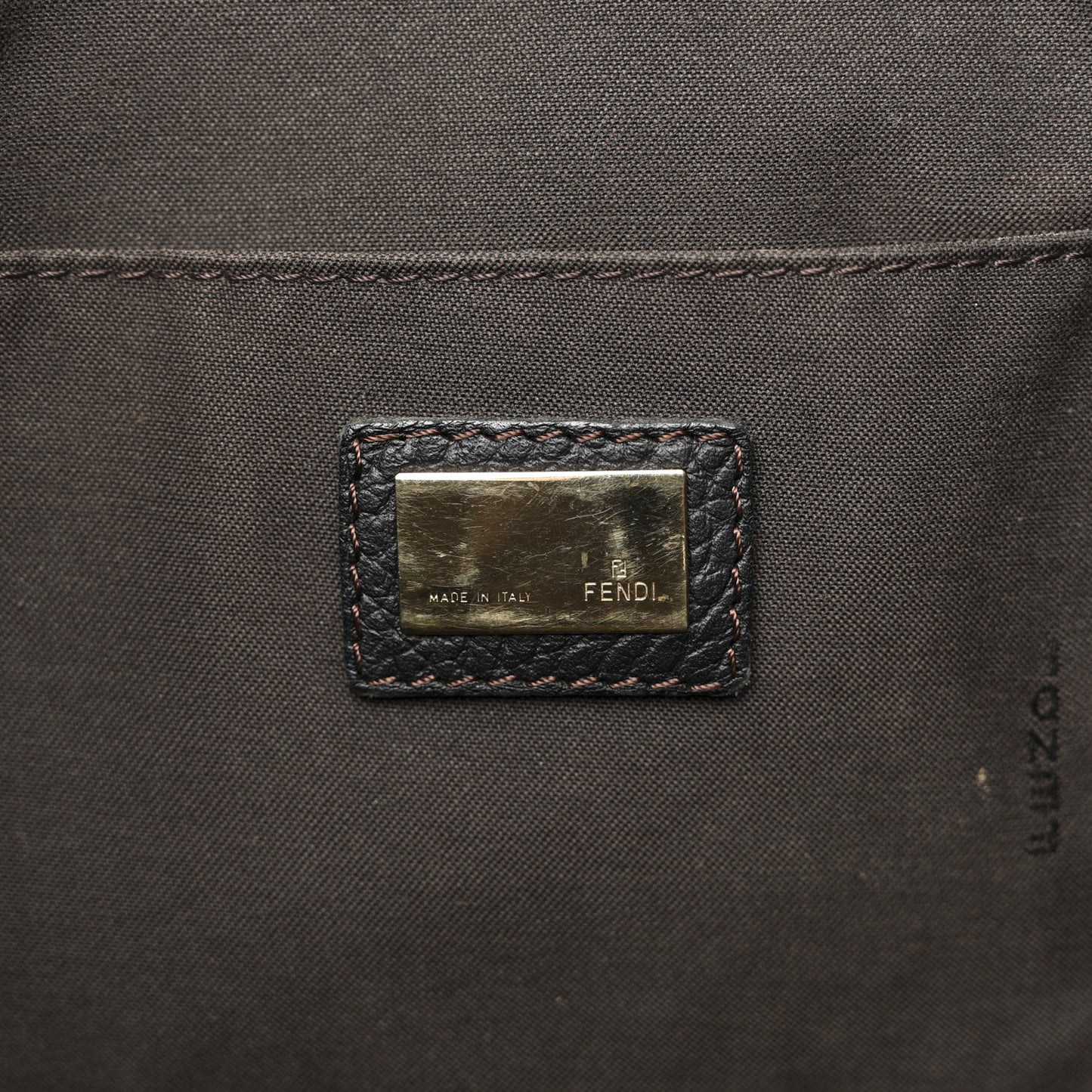 Zucchino Vitello Shopping Tote Brown