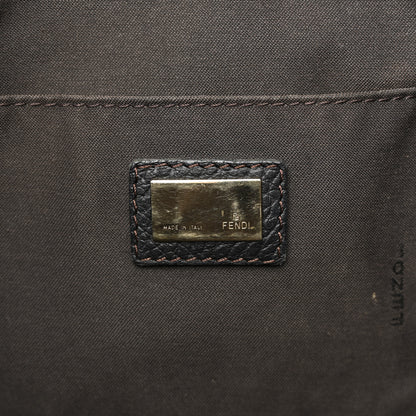 Fendi Zucchino Vitello Shopping Tote Brown 6 of 17