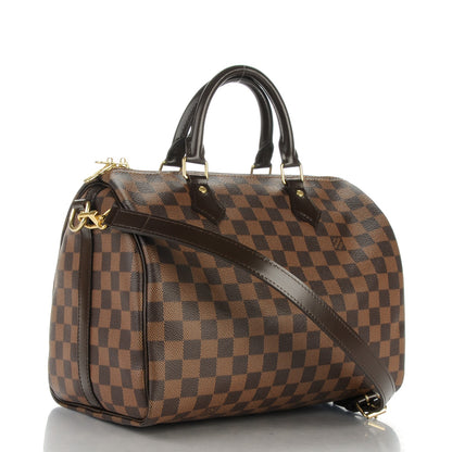 Louis Vuitton Damier Ebene Speedy Bandouliere 30 3 of 7