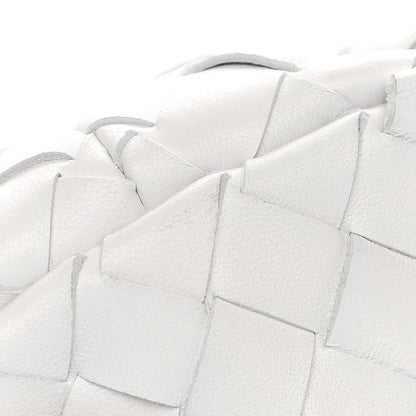 Bottega Veneta Nappa Intrecciato Shoulder Bag White 13 of 13
