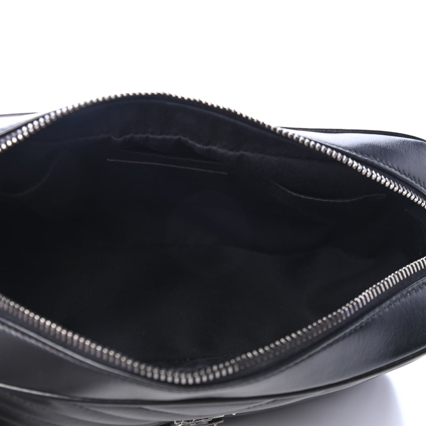 Calfskin Matelasse Monogram Lou Camera Bag Black