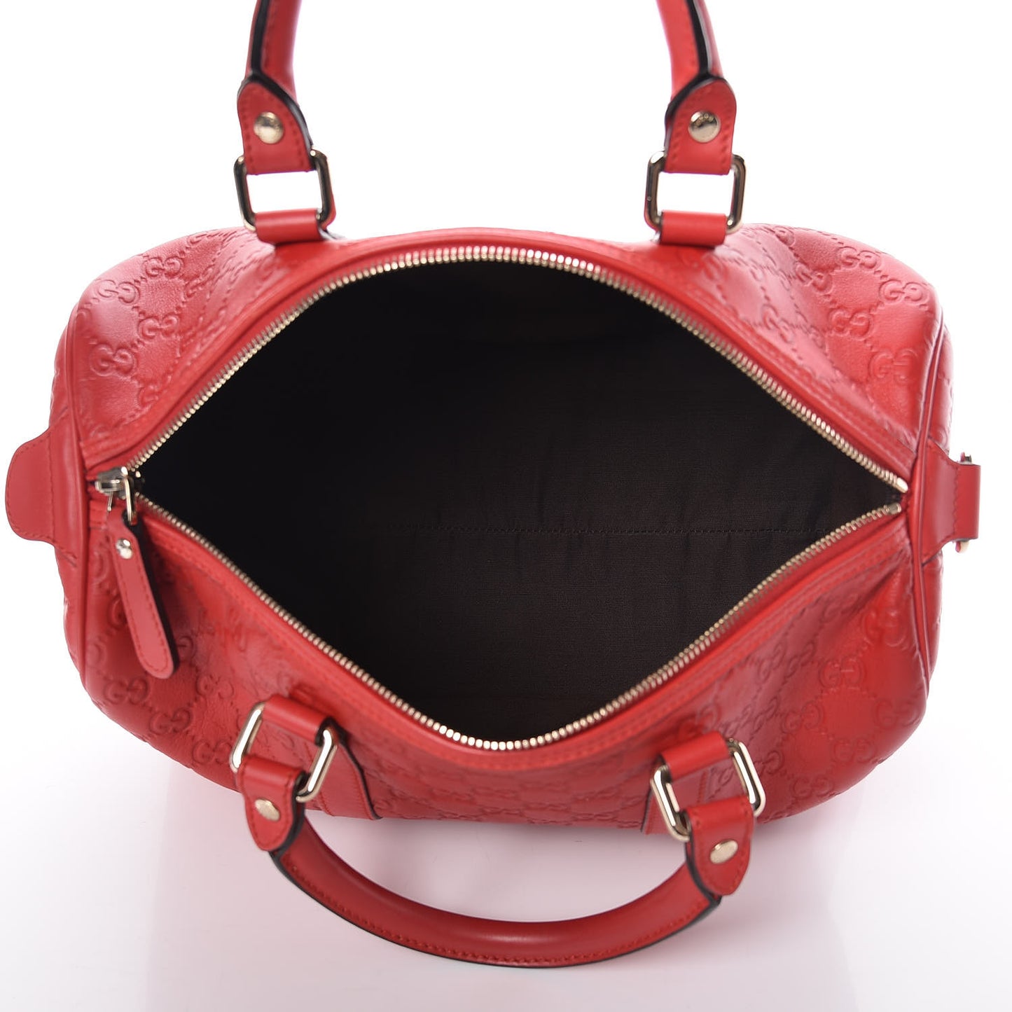 Guccissima Vitello Tender Medium Joy Boston Sporting Red