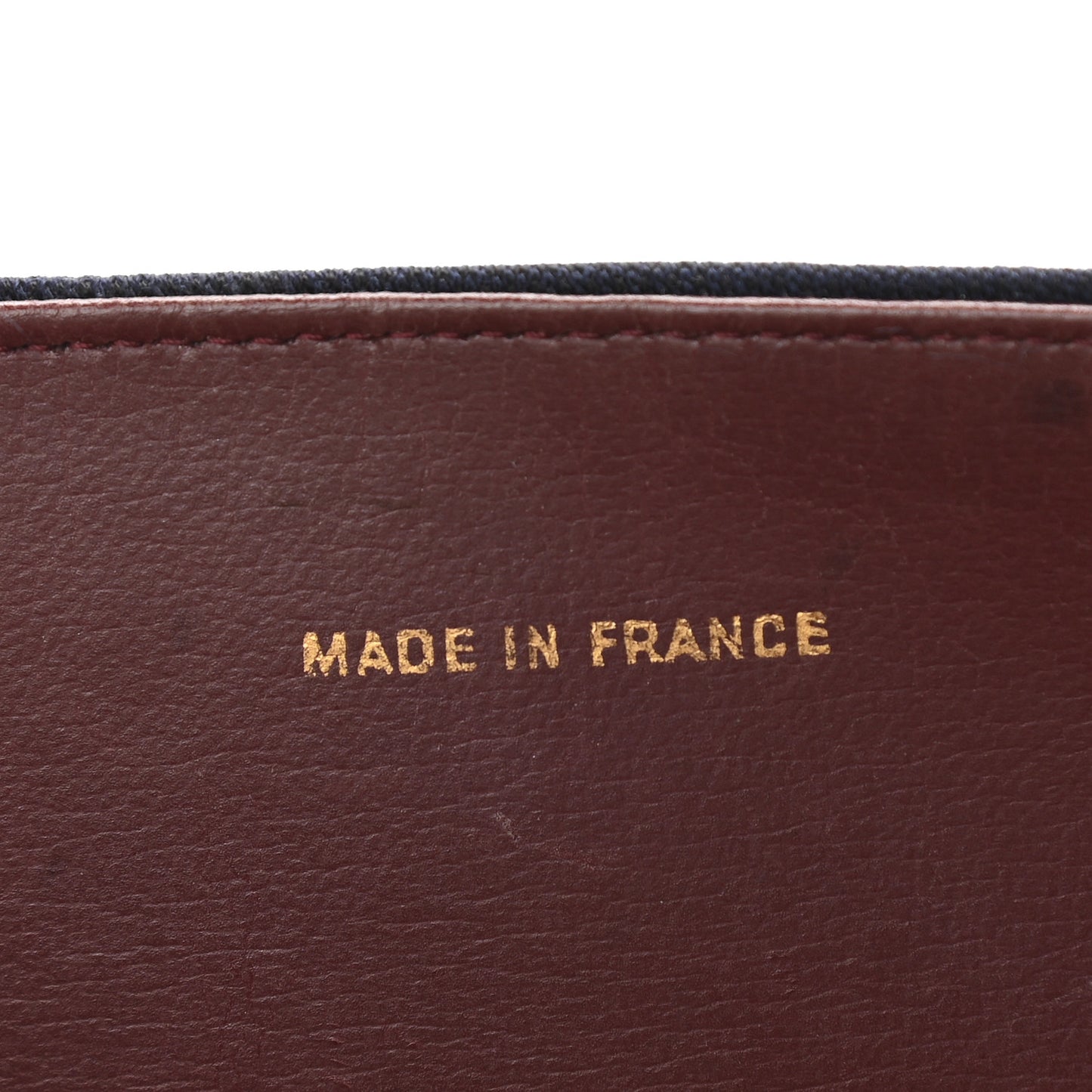 Jersey Diamond Stitched Small Single Flap Navy Blue