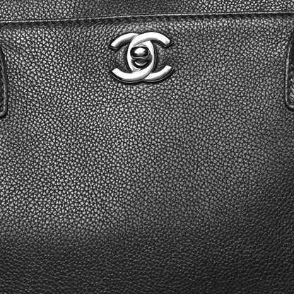 Chanel Calfskin Cerf Executive Shopper Tote Anthracite 8 of 13
