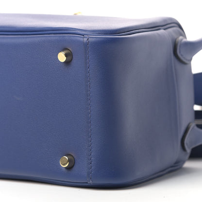 Hermes Swift Mini Lindy 20 Bleu Saphir 9 of 9