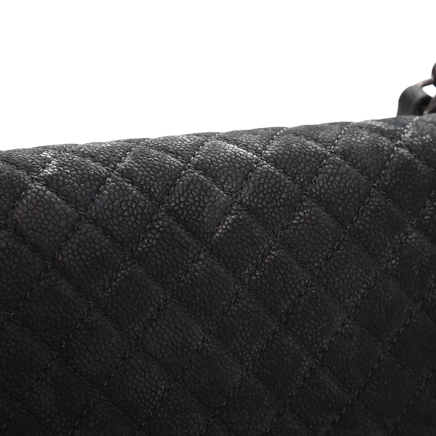 Chanel Iridescent Caviar Quilted Large Boy Flap Black 16 of 16