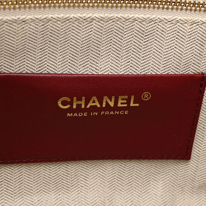 Chanel Suede Quilted Camerissimo Case Dark Beige 6 of 11