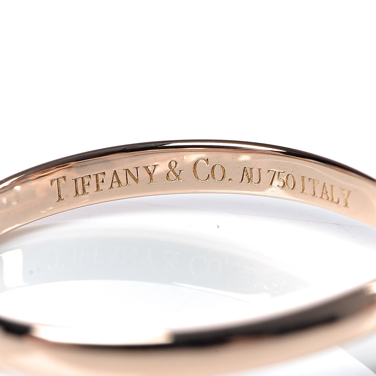 Tiffany 18K Rose Gold Pink Sapphire 7mm Paloma Picasso Sugar Stacks Ring 54 7 6 of 7