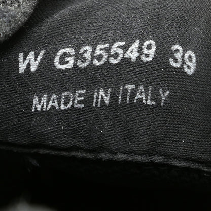 Chanel Fabric Logo Sneakers 39 Black 7 of 8