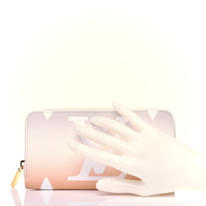 Louis Vuitton Monogram Giant By The Pool Zippy Wallet Brume 2 of 9
