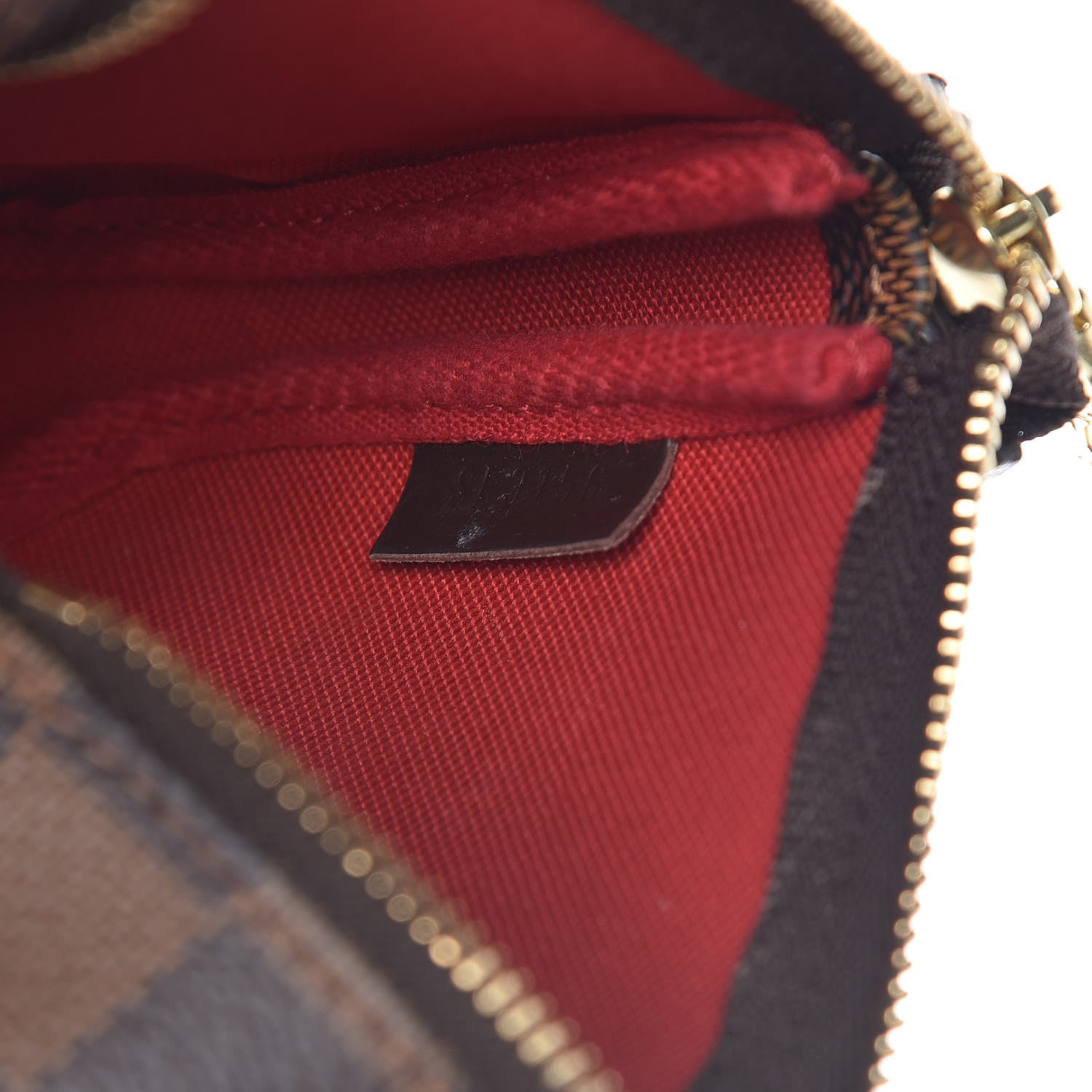 Louis Vuitton Damier Ebene Mini Pochette Accessories 7 of 10
