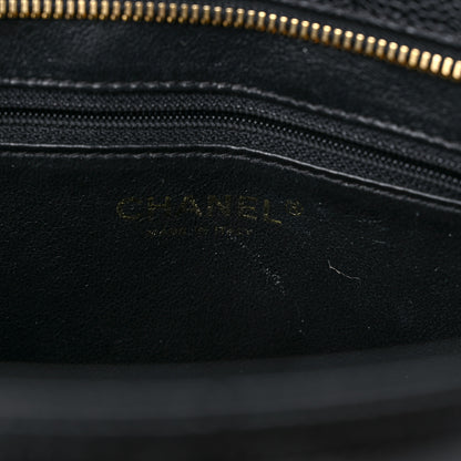 Chanel Caviar Quilted Medallion Tote Black 6 of 14