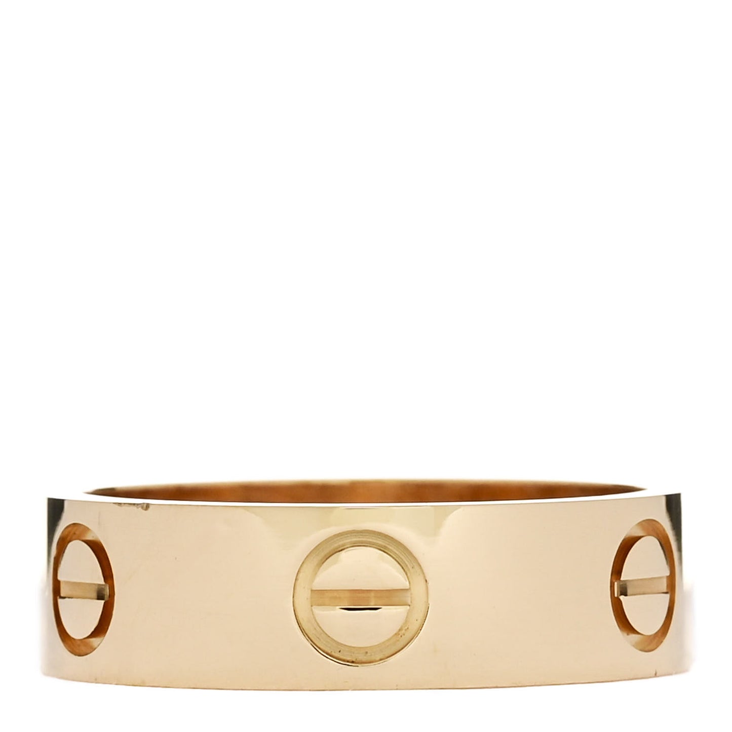 18K Yellow Gold 5.5mm LOVE Ring 54 6.75