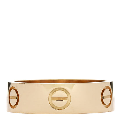 Cartier 18K Yellow Gold 5.5mm LOVE Ring 54 6.75 1 of 5