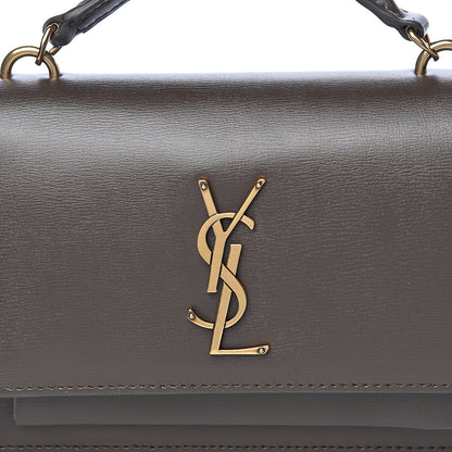 Saint Laurent Calfskin Monogram Sunset Chain Wallet Kaki Fonce 10 of 10