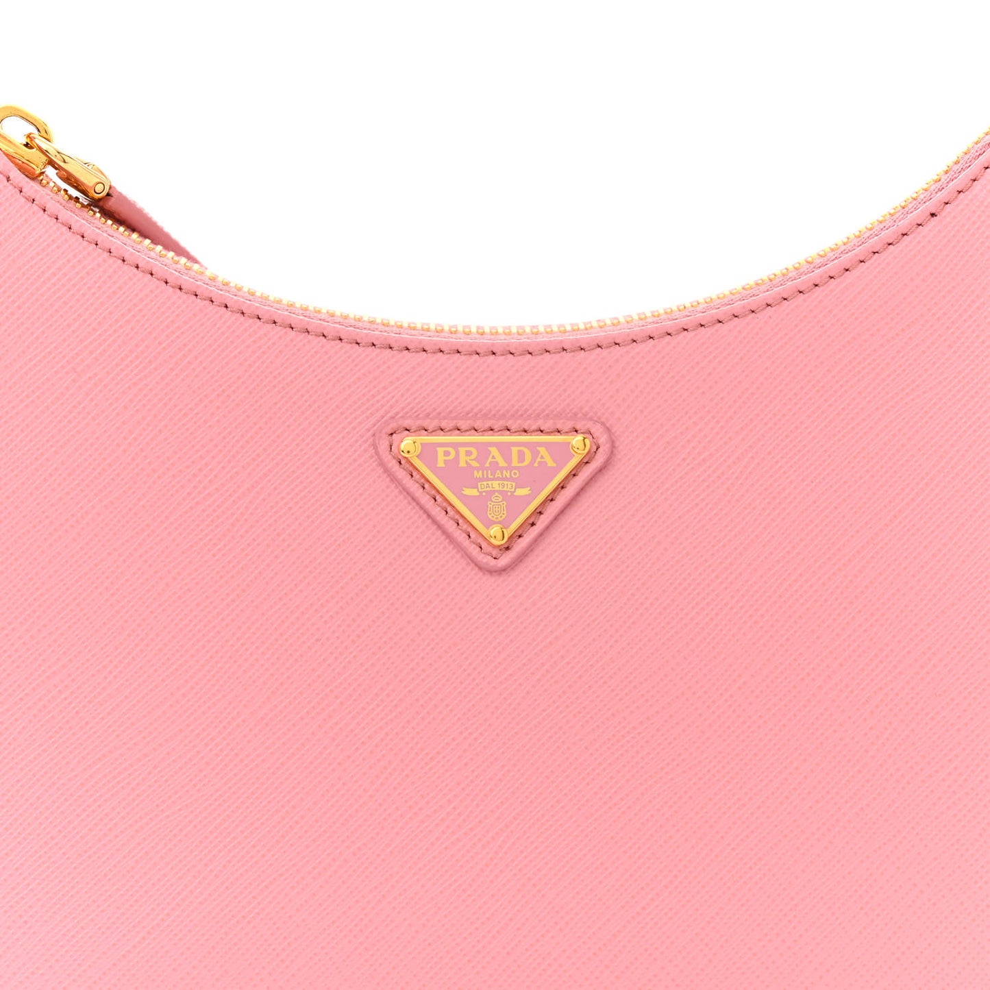 Saffiano Lux Mini Re-Edition Shoulder Bag Petalo