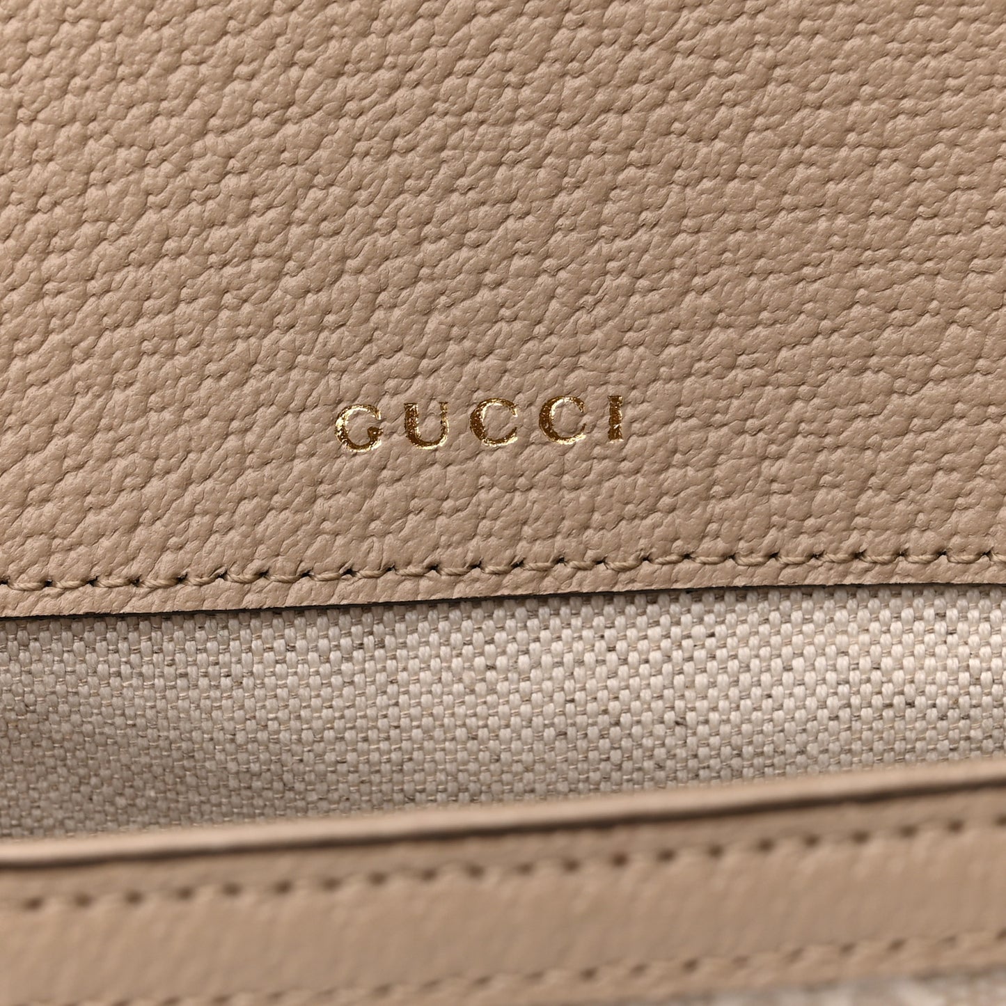GG Supreme Monogram Textured Dollar Calfskin Web Mini Horsebit 1955 Shoulder Bag Beige Mystic White Oatmeal