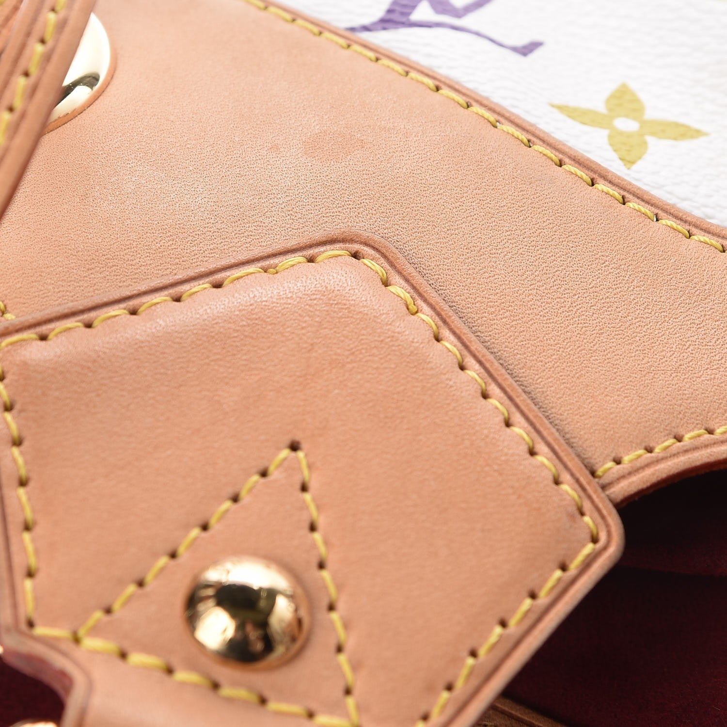 Louis Vuitton Monogram Multicolor Ursula White 7 of 11