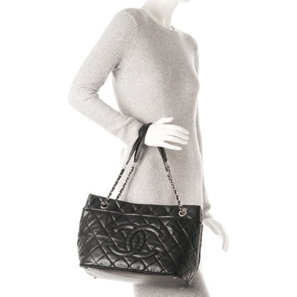 Chanel Caviar Quilted Timeless CC Soft Tote Black 2 of 7