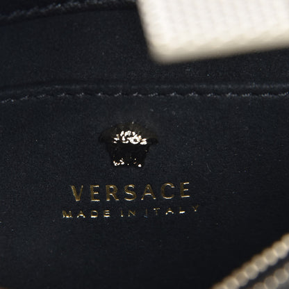Versace Nappa Crystal Small Baroccoflage Diamante Flap Black 6 of 6