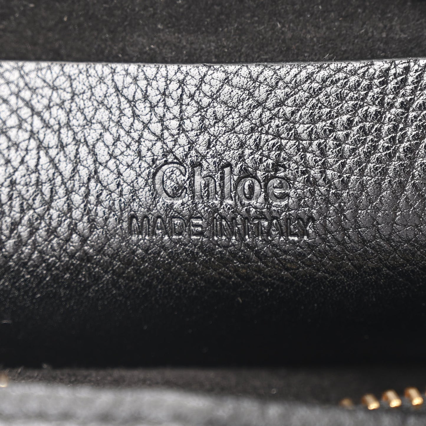 Grained Calfskin Small Bracelet Hobo Bag Black