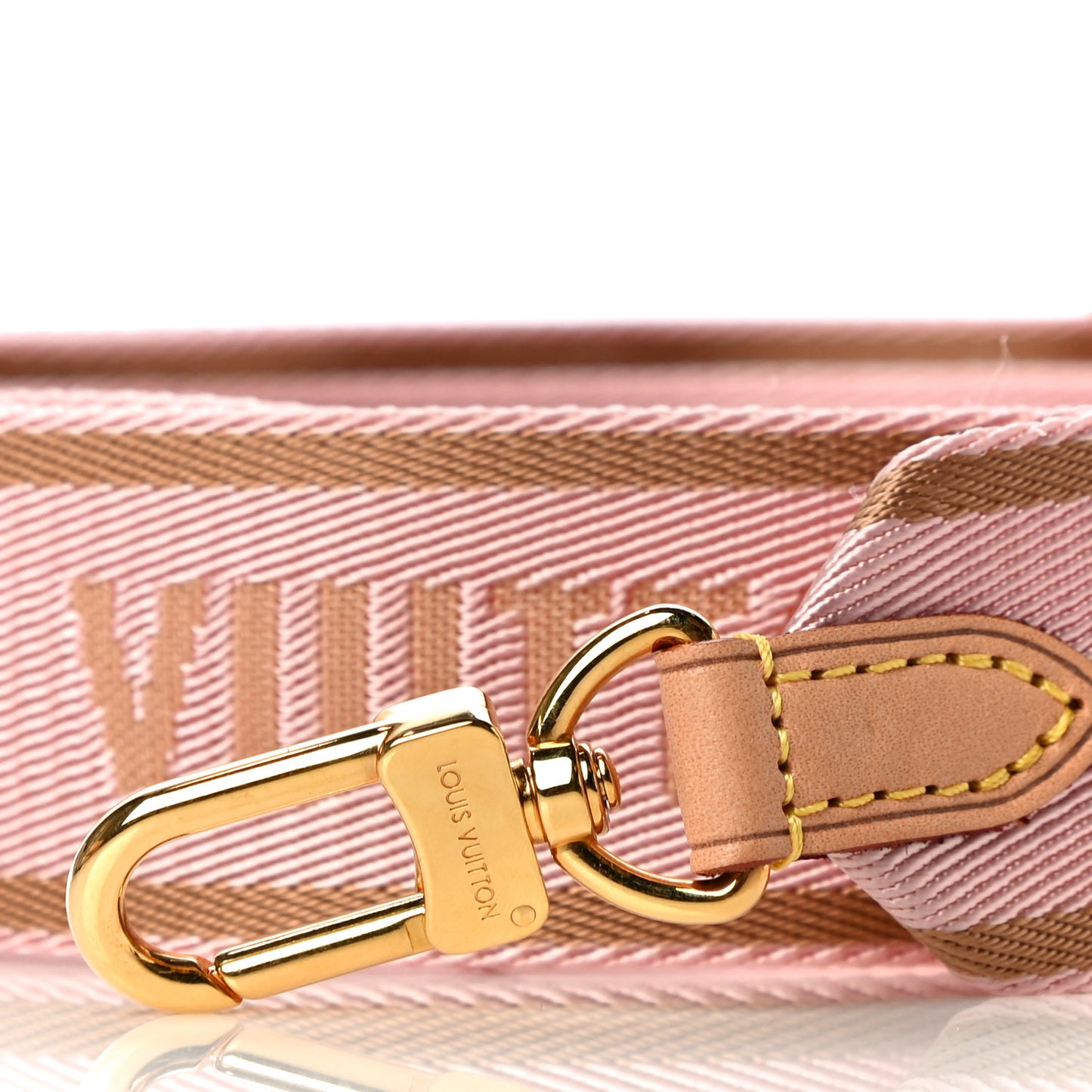 Monogram Multi Pochette Accessories Shoulder Strap Rose Clair