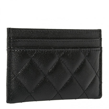 Chanel Caviar Quilted French New Wave Card Holder Black 2 of 5