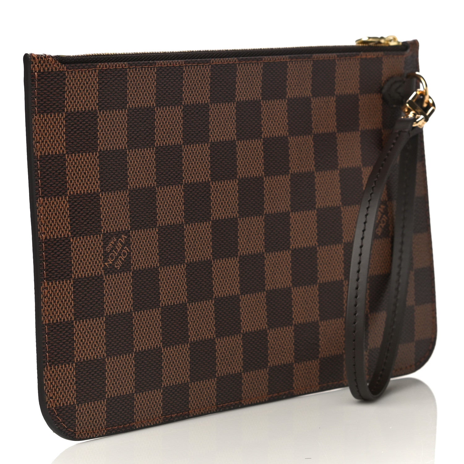 Louis Vuitton Damier Ebene Neverfull MM GM Pochette 3 of 9