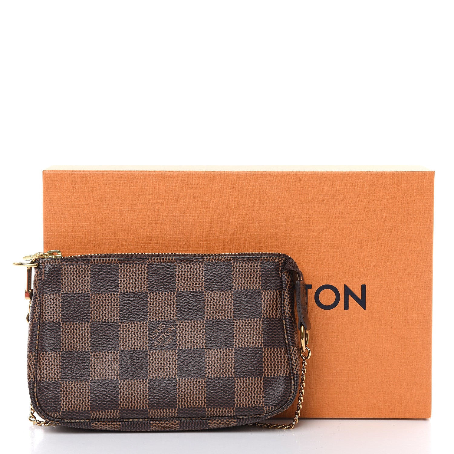 Louis Vuitton Damier Ebene Mini Pochette Accessories 10 of 10