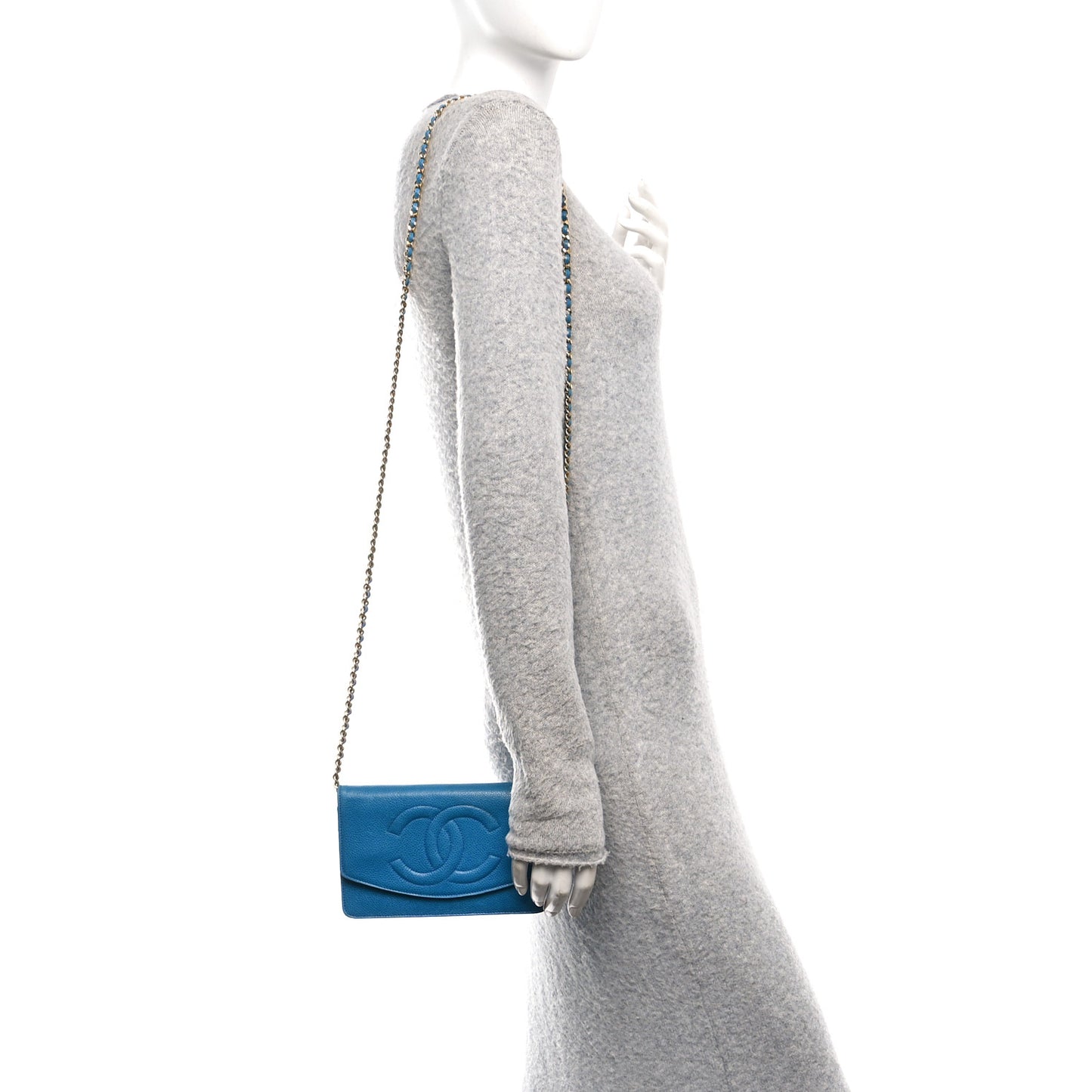 Caviar Timeless CC Wallet On Chain WOC Blue