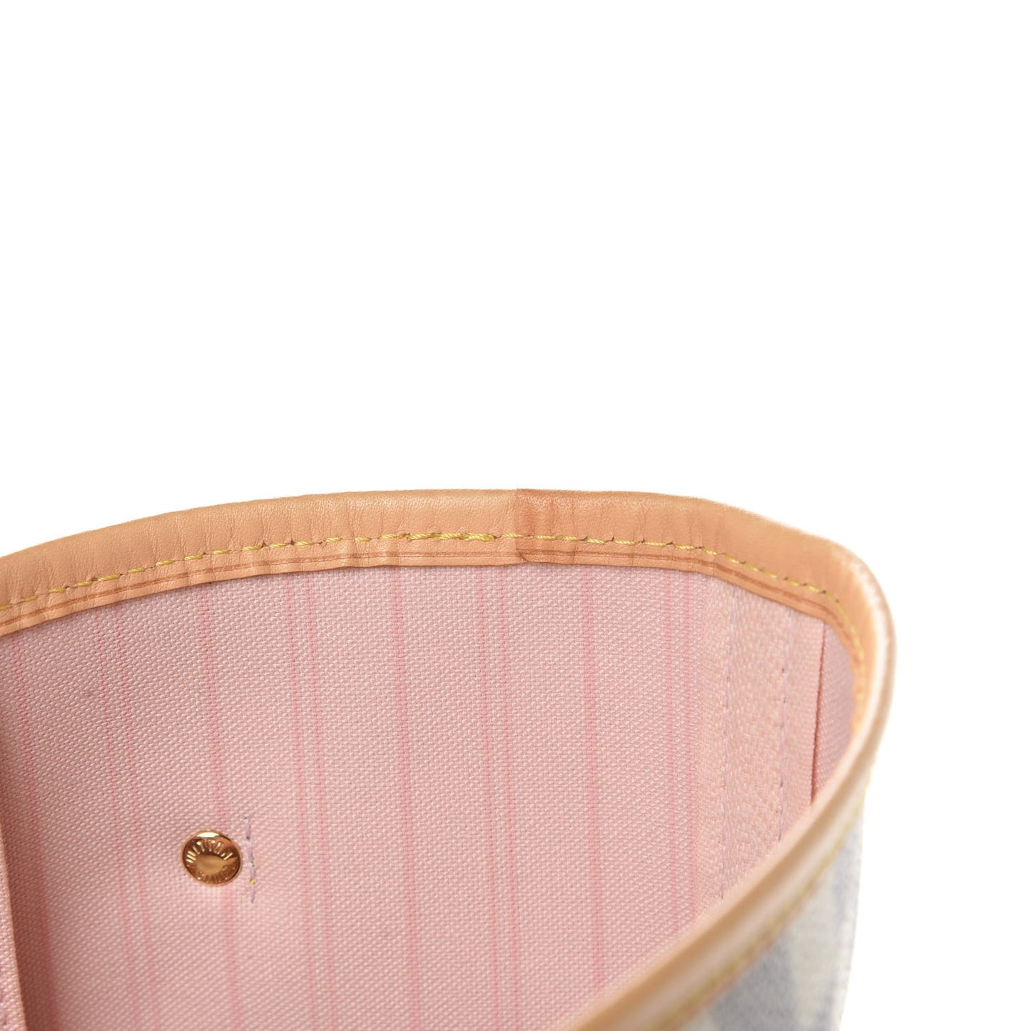 Damier Azur Neo Neverfull MM Rose Ballerine