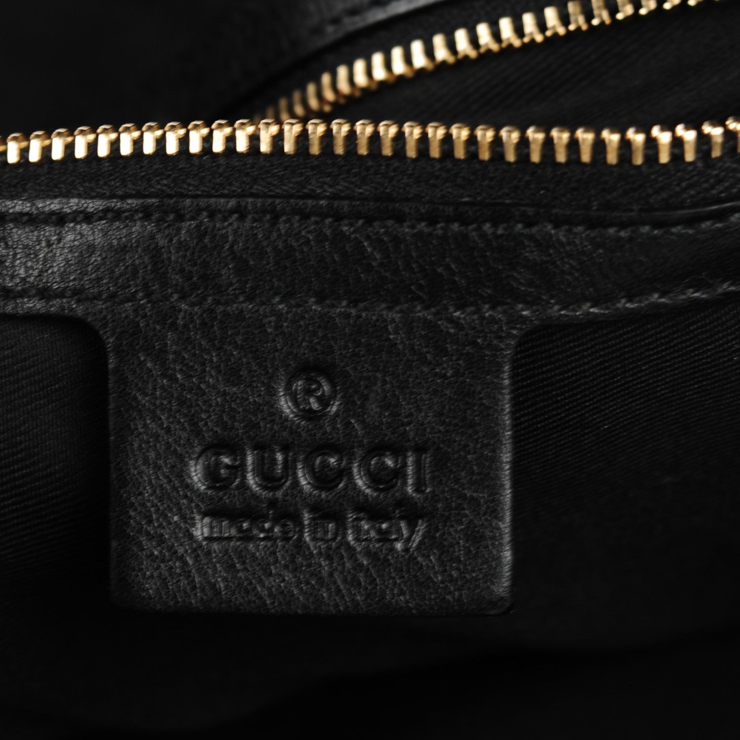 Gucci Calfskin Medium Pelham Shoulder Bag Black 6 of 7